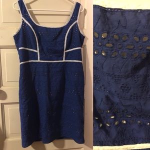 Navy sun dress ☀️